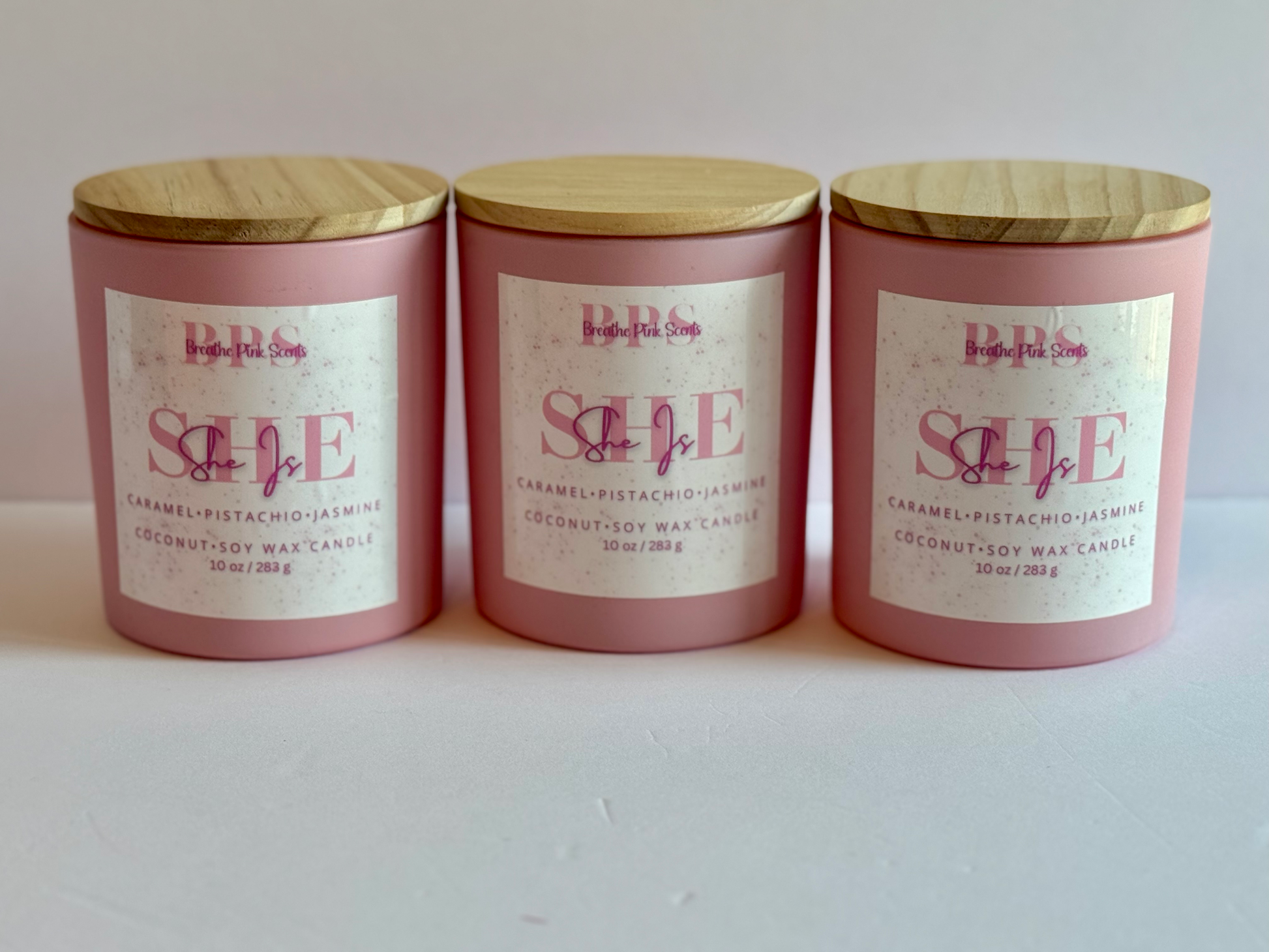 She Is Coconut Soy Wax Candle image 2