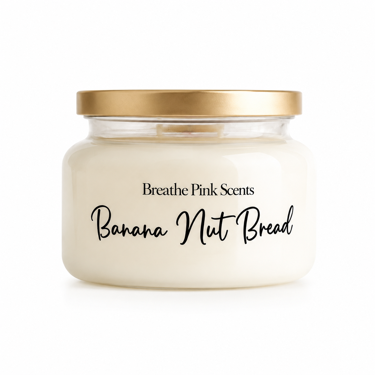 Banana Nut Bread Candle | Breathe Pink Scents Fall Collection