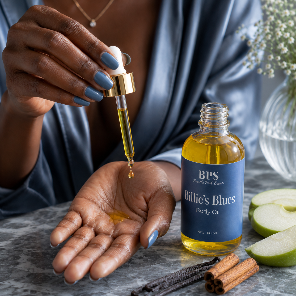Billie’s Blues Body Oil