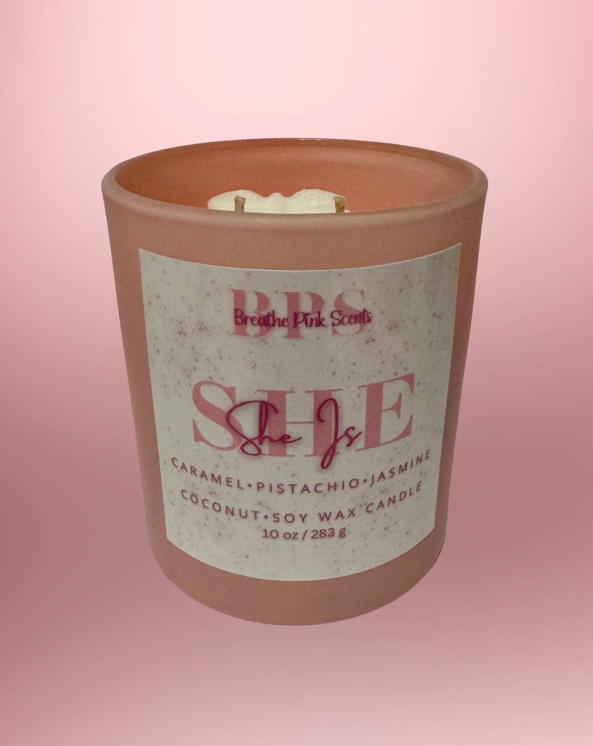 She Is Coconut Soy Wax Candle image 1