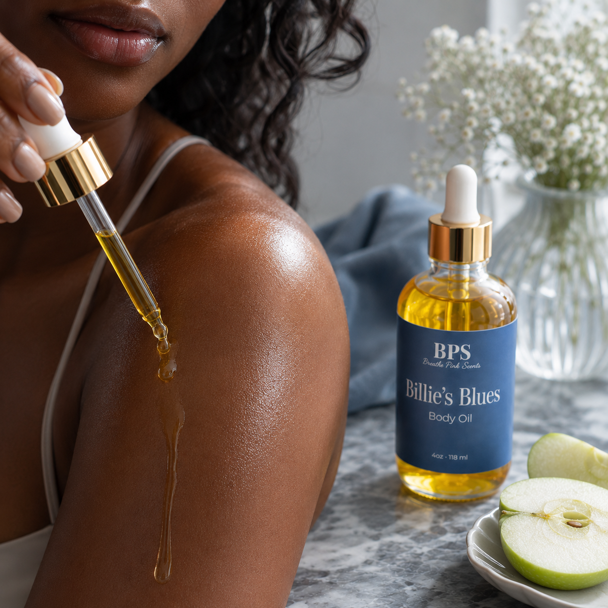 Billie’s Blues Body Oil