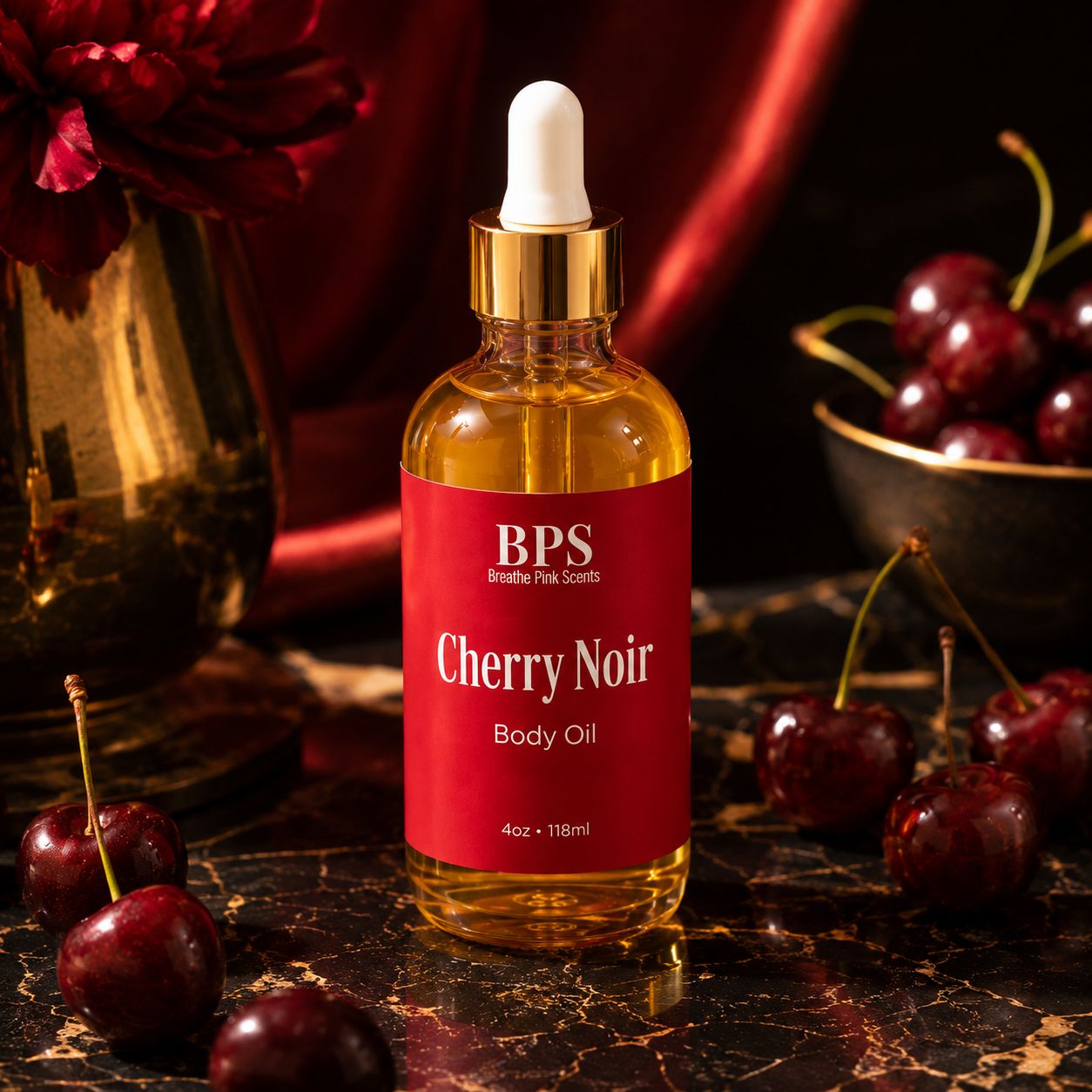 Cherry Noir Body Oil