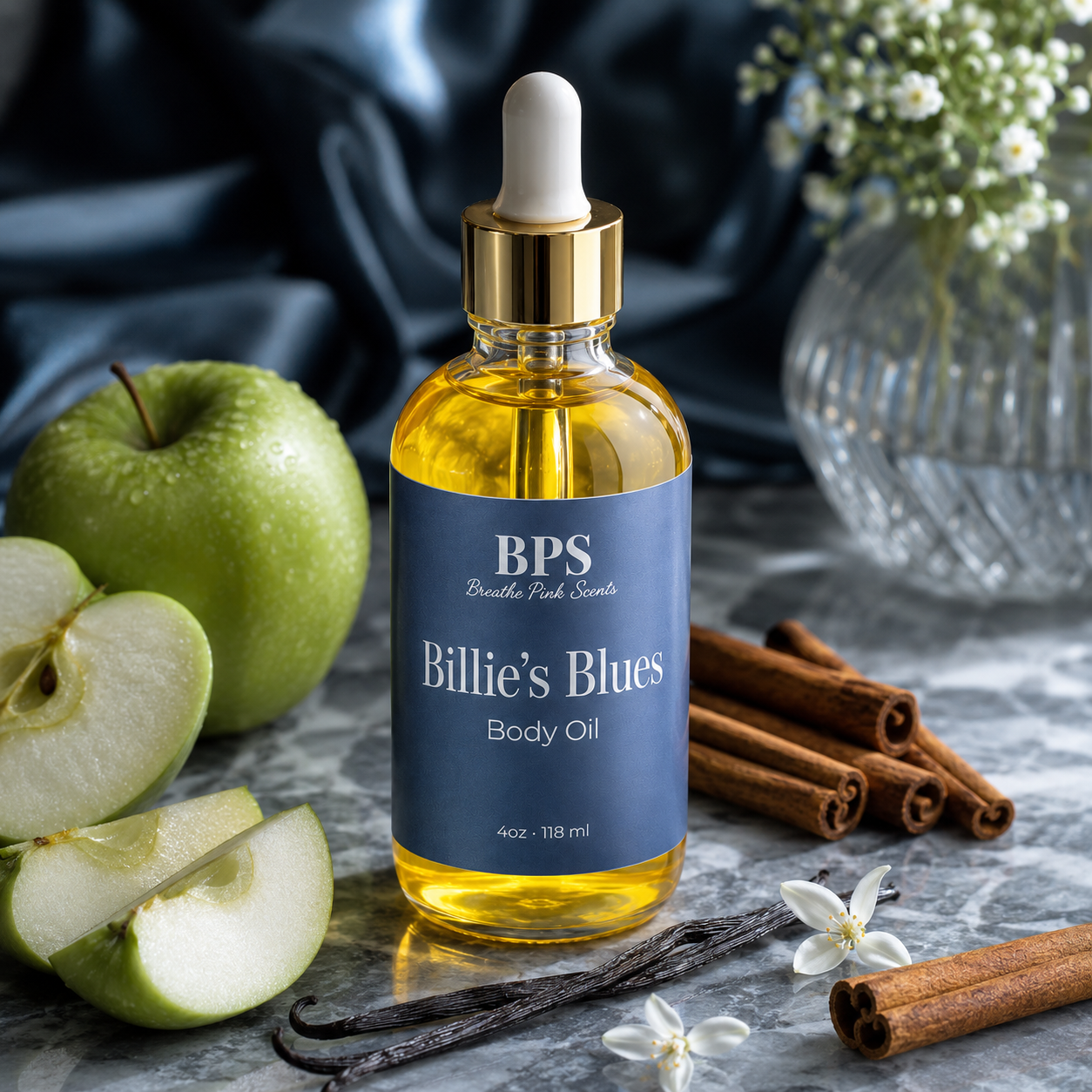 Billie’s Blues Body Oil