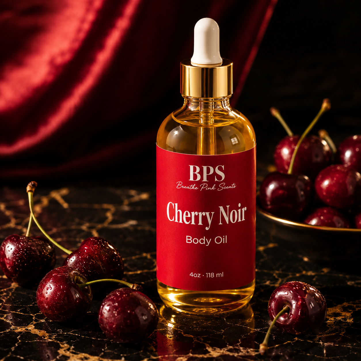 Cherry Noir Body Oil