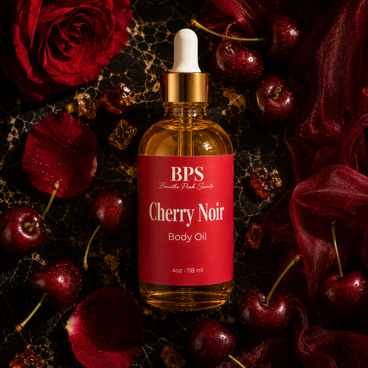 Cherry Noir Body Oil
