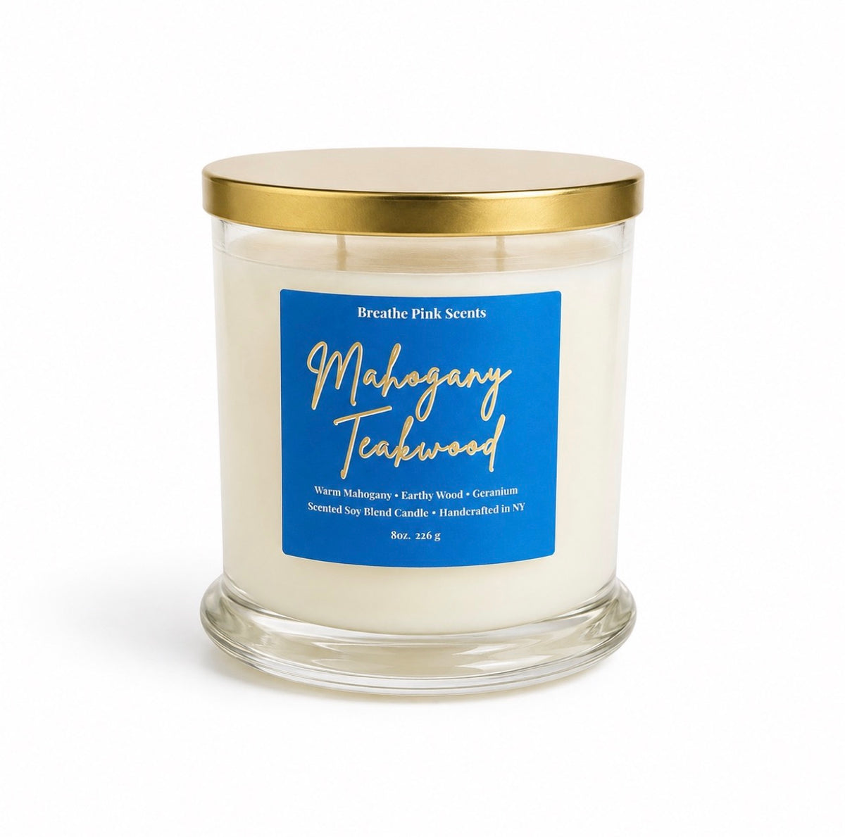 Mahogany Teakwood Candle