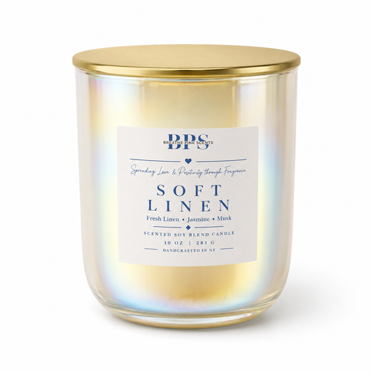 Soft Linen Candle