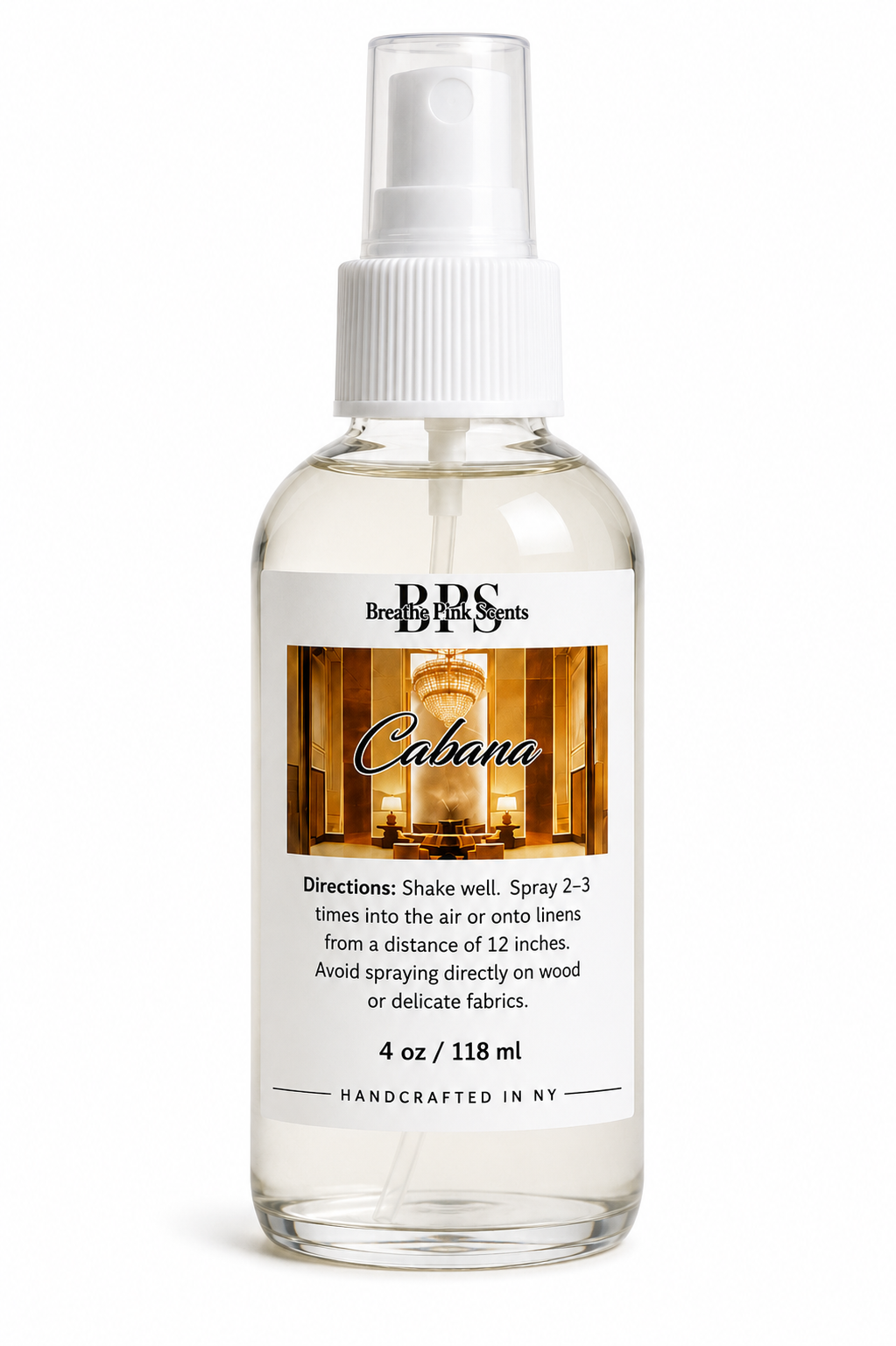 Cabana Room & Linen Spray – Breathe Pink Scents