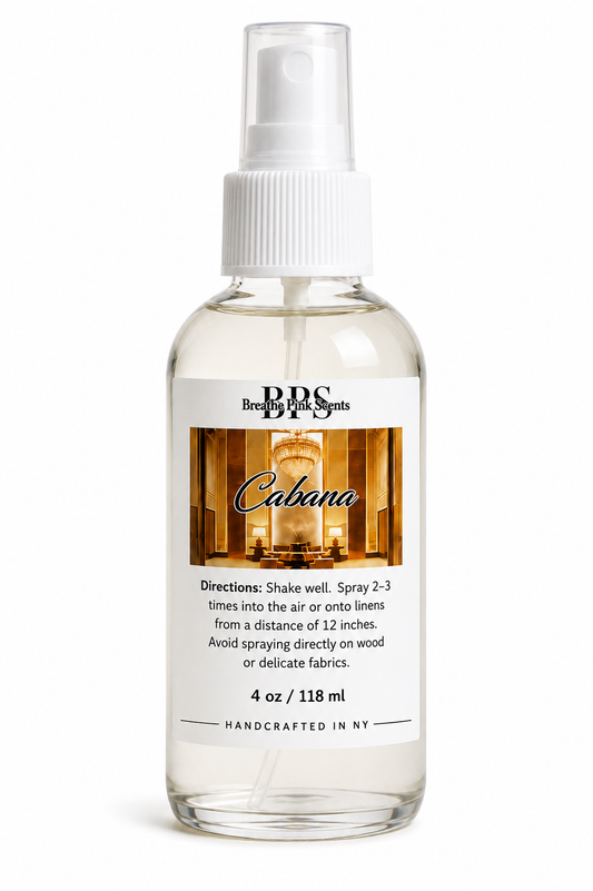 Cabana Room & Linen Spray – Breathe Pink Scents