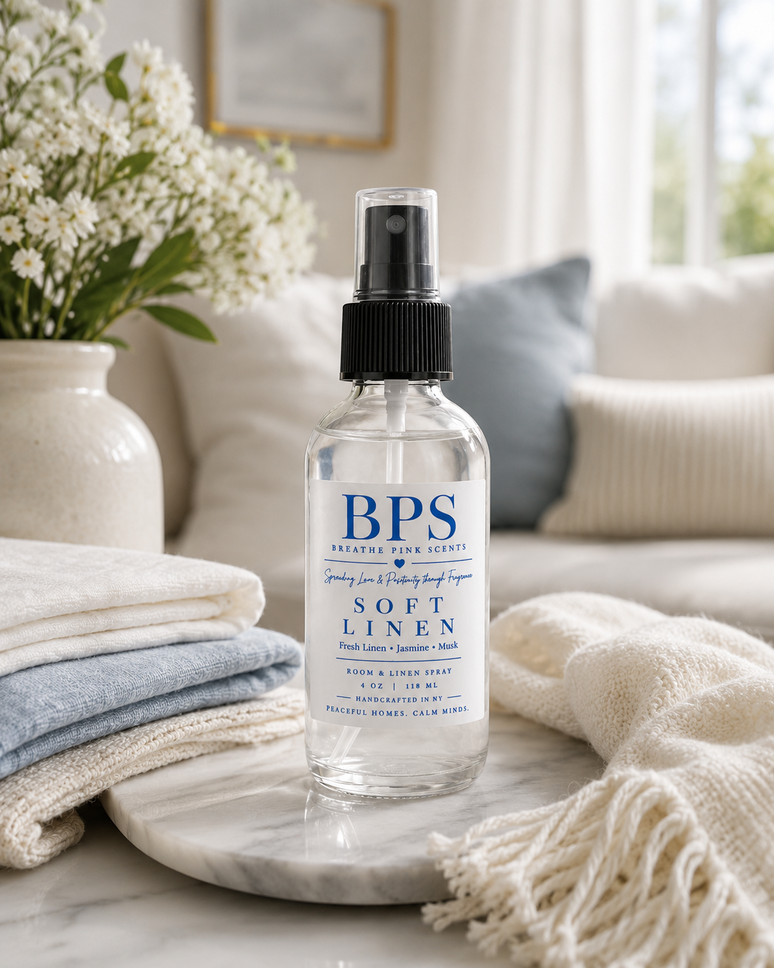 Soft Linen Room & Linen Spray