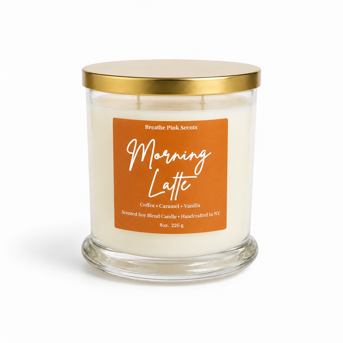 Morning Latte Candle
