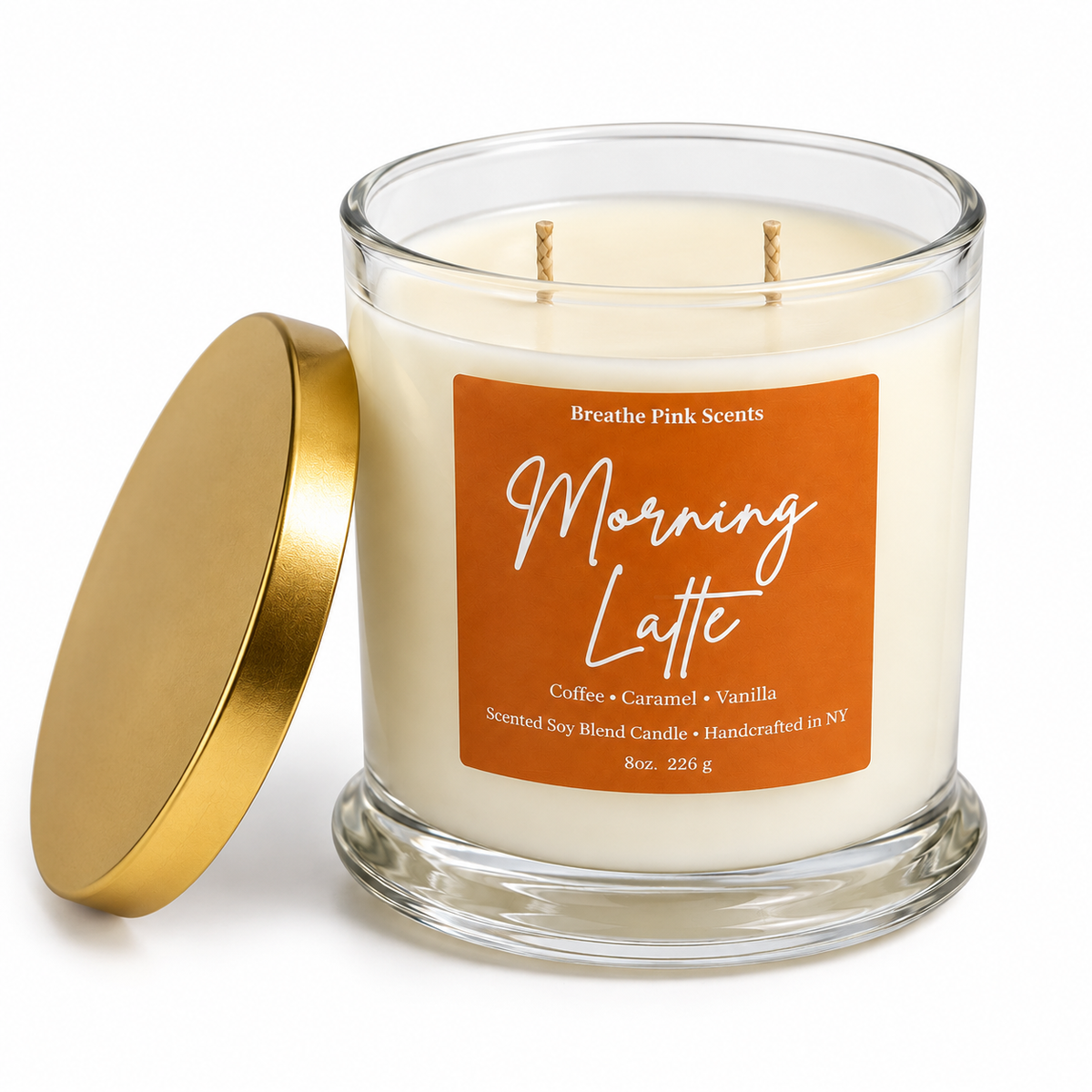Morning Latte Candle